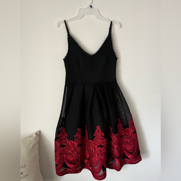 Black and Red Dress - Picture 5 of 10